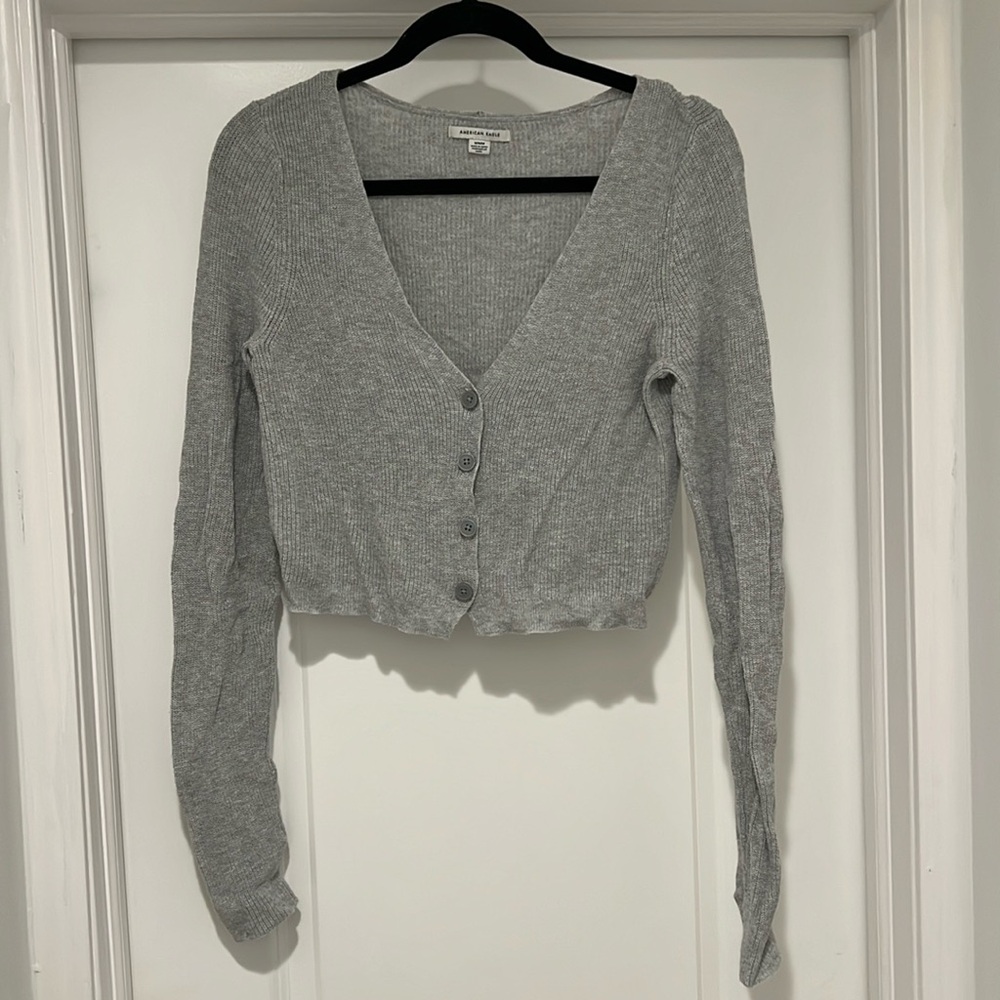 American Eagle Cropped Sweater, Size Medium